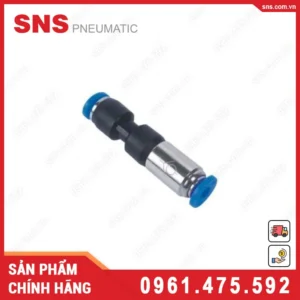 KCU10 Nối nhanh thẳng tự khóa SNS (PU10 tự đóng)