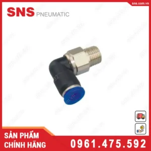 NRL08-01 Nối nhanh góc ren ngoài xoay nhanh SNS (PL08 01 xoay nhanh)