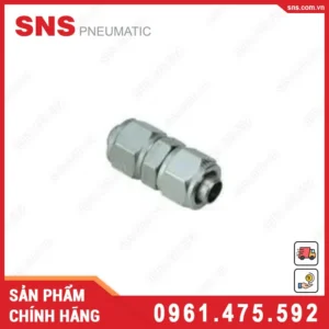 KLU10 Nối siết ống thẳng SNS (PU10 siết ống mềm)