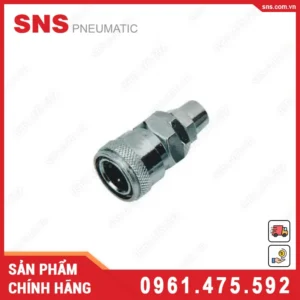 SP-10 Khớp nối nhanh tự khóa SNS (SP10 đầu cái, kim loại)