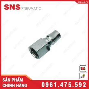 PF-10 Khớp nối nhanh tự khóa SNS (PF10 đầu đực, kim loại)