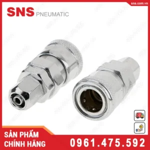 SPB-10 Khớp nối nhanh tự khóa SNS (SP10 đầu cái, Inox 304)