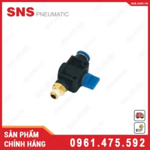 HVSF-A06-M8 Khóa khí nén (van tiết lưu) ren ngoài SNS (HVSF-A06-M8 Khóa khí)