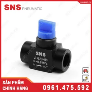 VHG23-12 Khóa khí nén SNS (VHG23-12 Màu đen)