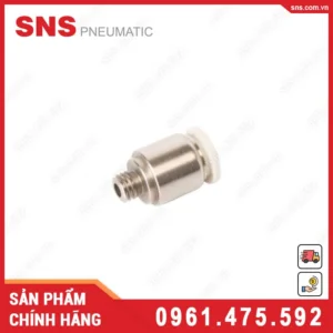 SPOC4-M3C Nối nhanh thẳng ren ngoài cỡ nhỏ SNS (POC4-M3 mini)