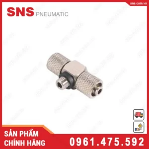 MHE3-M5 Nối chữ T siết ống ren ngoài cỡ nhỏ SNS (MHE3-M5 Kim loại)