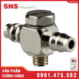 MALHE3-M5 Nối chữ T ren ngoài cỡ nhỏ SNS (MALHE3-M5 Kim loại)