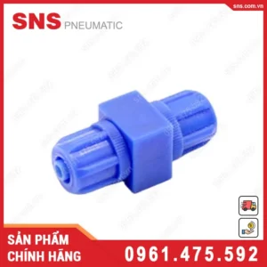 BMU-10 Nối thẳng nhựa SNS (BMU-10 Nhựa PVC)