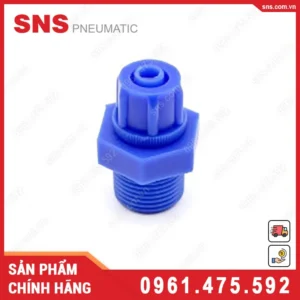 BMC-10 Nối thẳng ren ngoài nhựa SNS (BMC-10 Nhựa PVC)