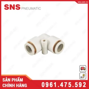KQ2V-10 Nối nhanh góc SNS (PV10 Màu trắng)