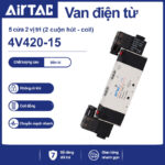 4V420-15 Van điện từ khí nén Airtac (4V420-15 Năm cửa hai vị trí - 5/2)