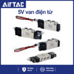 5V120-06 Van điện từ khí nén Airtac (5V120-06 Năm cửa hai vị trí - 5/2)