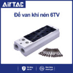 6TV0500M-5F Đế van khí nén Airtac (6TV050 5 lỗ)