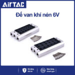6V100M-16F Đế van khí nén Airtac (6V100M-16F 16 lỗ)