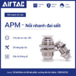 PM14 Nối nhanh thẳng có đai siết Airtac (PM14 Màu trắng)