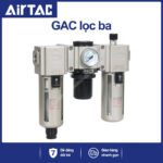GAC400N-10A Lọc khí nén Airtac (GAC400N10A bộ lọc ba, xả tự động)