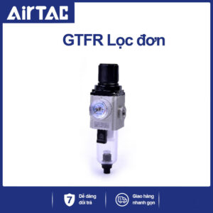 GTFR200C-06 Lọc khí nén Airtac (GTFR200C06 bộ lọc đơn, bầu ngắn)