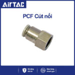 PCF6-M5 Nối nhanh thẳng ren trong Airtac (PCF6-M5-S thép)
