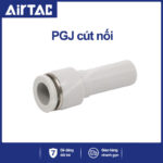 PGJ8 6 Nối nhanh thẳng có đầu thu Airtac (PGJ8-6 Màu trắng)