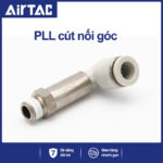 PLL04 01 Nối nhanh góc ren ngoài - thân dài Airtac (PLL04-01 Màu trắng)